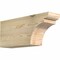 Ekena Millwork Yorktown Rough Sawn Rafter Tail, Douglas Fir, 6"W x 10"H x 24"L RFT06X10X24YOR00RDF - alternate 1